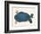 American Softshell Turtle or Trionyx, Formerly Called Blue Turtle, 1881 (Graphite and Watercolour)-Aloys Zotl-Framed Giclee Print