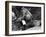 American Soldier Comforting Wounded Comrade During Fight to Take Saiapn from Japanese Troops-W^ Eugene Smith-Framed Photographic Print