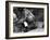 American Soldier Comforting Wounded Comrade During Fight to Take Saiapn from Japanese Troops-W^ Eugene Smith-Framed Photographic Print