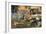 American Soldiers Firing on Iraqi Insurgents-null-Framed Giclee Print