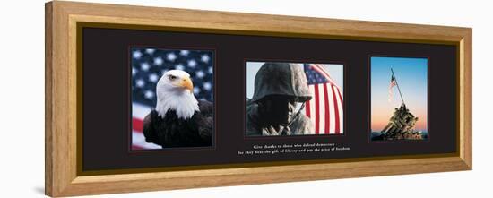 American Soldiers Panel-Unknown Unknown-Framed Stretched Canvas