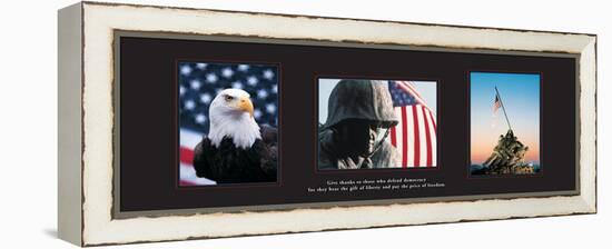 American Soldiers Panel-Unknown Unknown-Framed Stretched Canvas