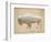 American Southwest Buffalo Distressed-Wild Apple Portfolio-Framed Premium Giclee Print