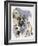 American Staffordshire Terrier-Barbara Keith-Framed Giclee Print