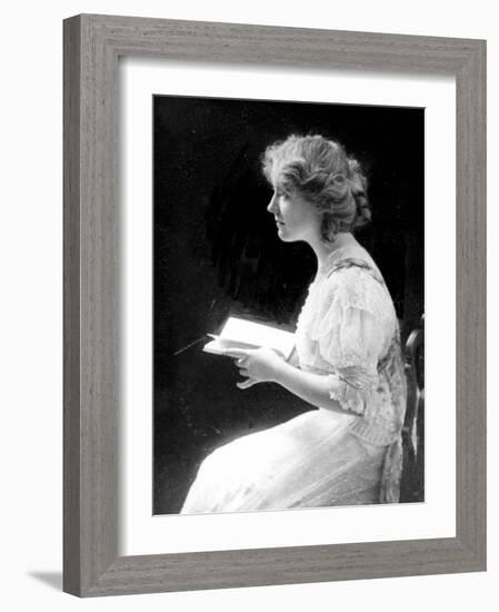 American Stage Actress and Director Antoinette Perry, 1910-null-Framed Photo