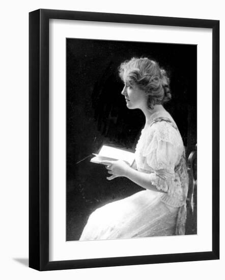 American Stage Actress and Director Antoinette Perry, 1910-null-Framed Photo