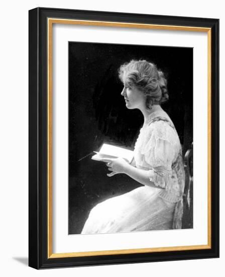 American Stage Actress and Director Antoinette Perry, 1910-null-Framed Photo