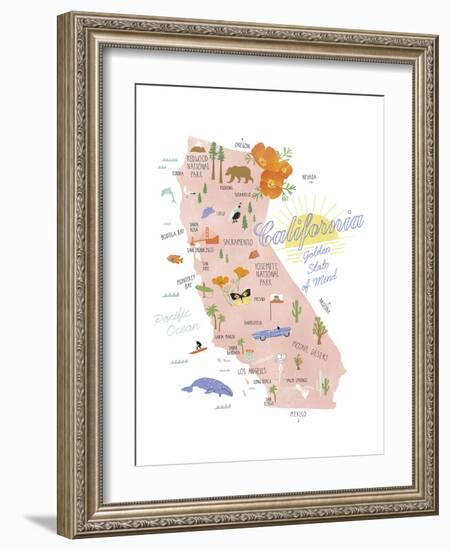 American State - Cali-Clara Wells-Framed Giclee Print