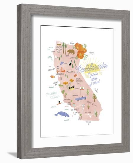 American State - Cali-Clara Wells-Framed Giclee Print