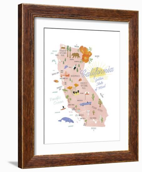 American State - Cali-Clara Wells-Framed Giclee Print