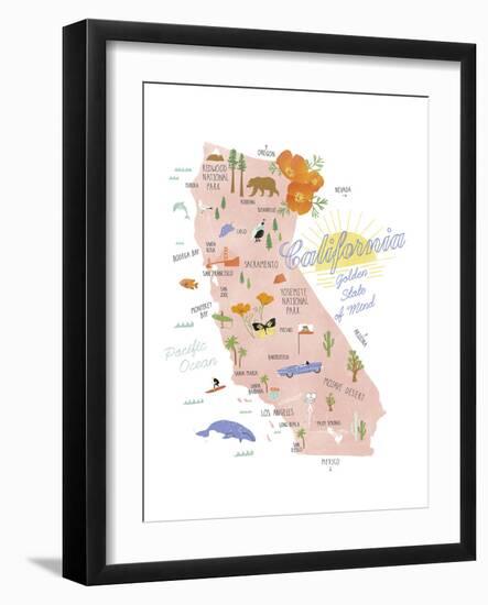 American State - Cali-Clara Wells-Framed Giclee Print