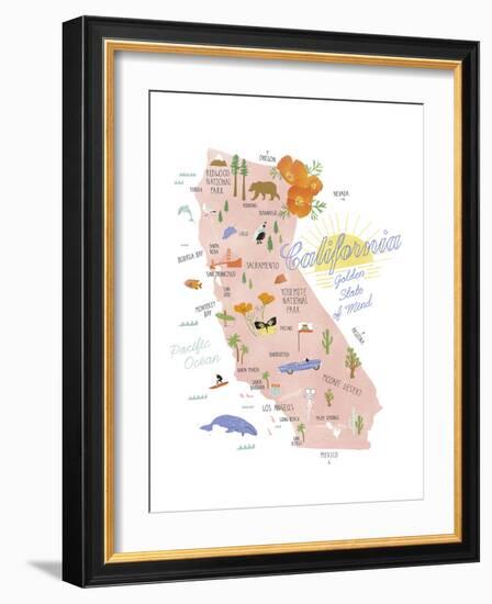 American State - Cali-Clara Wells-Framed Giclee Print