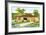 American Suburban Home-null-Framed Art Print