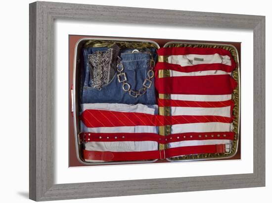 American Suitcase-Roderick E. Stevens-Framed Giclee Print
