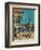 "American Tourists in Venice," Saturday Evening Post Cover, June 10, 1961-Amos Sewell-Framed Giclee Print