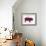 American US Cuts of Pork-robuart-Framed Art Print displayed on a wall