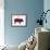 American US Cuts of Pork-robuart-Framed Art Print displayed on a wall