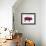 American US Cuts of Pork-robuart-Framed Art Print displayed on a wall