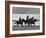 American Visitors Enoying Horseback Riding on Rosarita Beach-Allan Grant-Framed Photographic Print