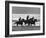 American Visitors Enoying Horseback Riding on Rosarita Beach-Allan Grant-Framed Photographic Print