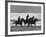 American Visitors Enoying Horseback Riding on Rosarita Beach-Allan Grant-Framed Photographic Print