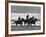 American Visitors Enoying Horseback Riding on Rosarita Beach-Allan Grant-Framed Photographic Print