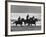 American Visitors Enoying Horseback Riding on Rosarita Beach-Allan Grant-Framed Photographic Print