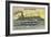 American Whaleback Cargo Ship, 1900-null-Framed Giclee Print