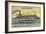 American Whaleback Cargo Ship, 1900-null-Framed Giclee Print