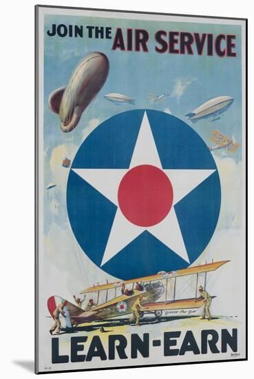 American World War One Poster-null-Mounted Giclee Print