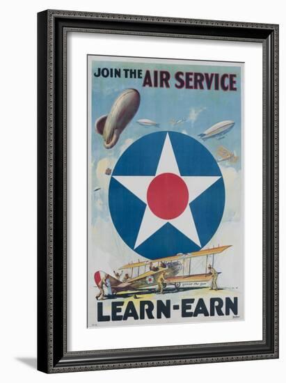 American World War One Poster-null-Framed Giclee Print