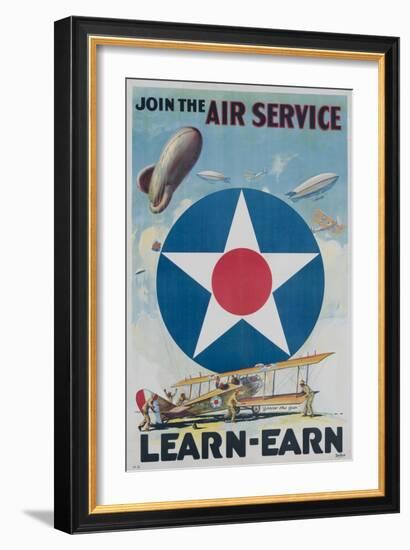 American World War One Poster-null-Framed Giclee Print