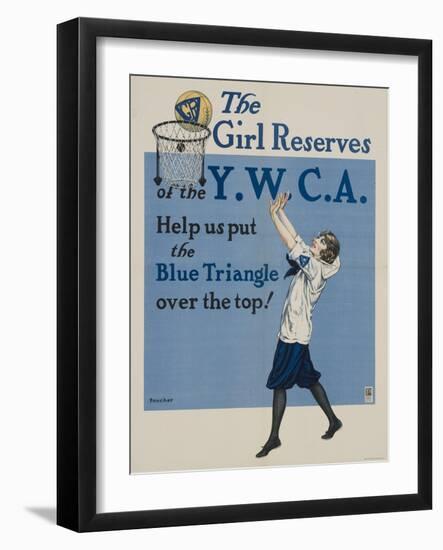 American World War One Poster-null-Framed Giclee Print