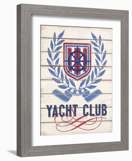 American Yacht-Sam Appleman-Framed Art Print