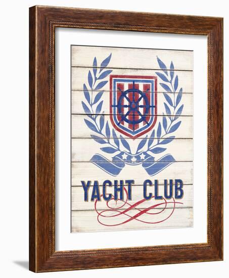 American Yacht-Sam Appleman-Framed Art Print