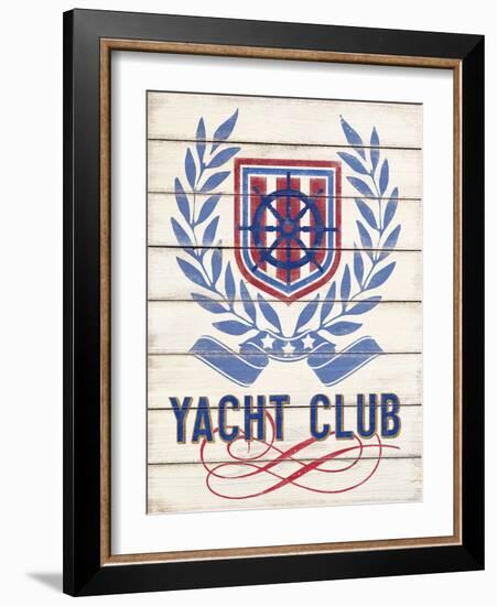 American Yacht-Sam Appleman-Framed Art Print