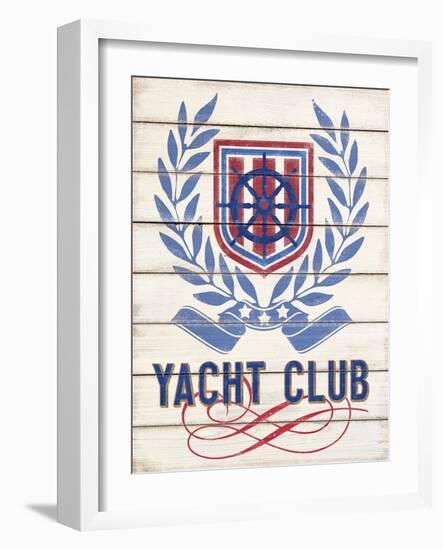 American Yacht-Sam Appleman-Framed Art Print
