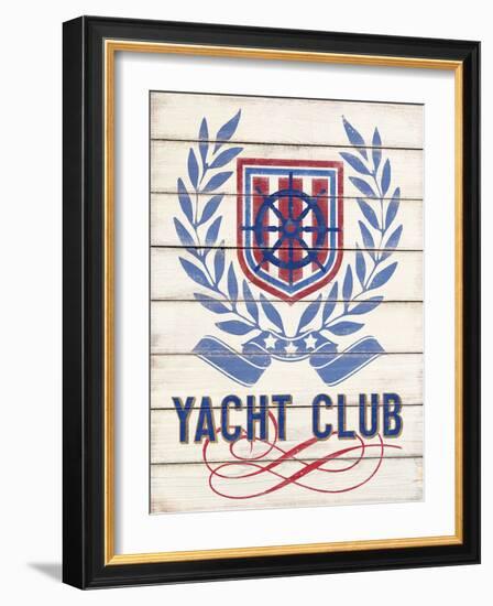 American Yacht-Sam Appleman-Framed Art Print