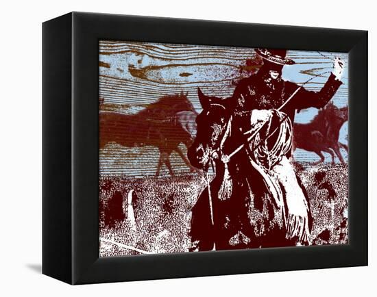 Americana 3-JB Hall-Framed Premier Image Canvas