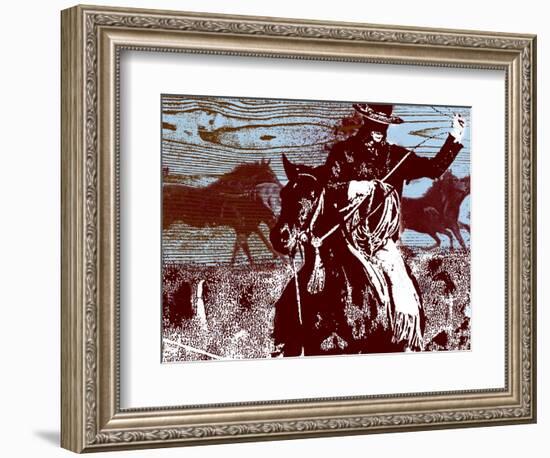 Americana 3-JB Hall-Framed Giclee Print