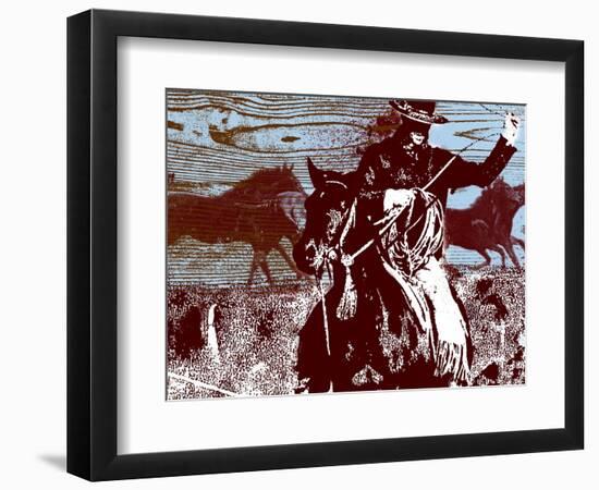 Americana 3-JB Hall-Framed Giclee Print