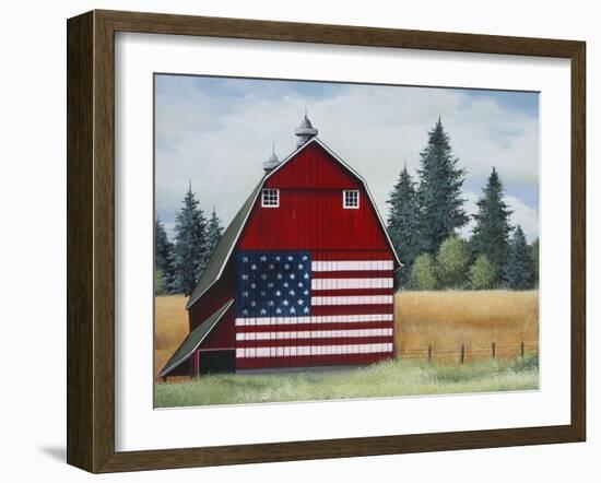 Americana Barn-Debbi Wetzel-Framed Premium Giclee Print
