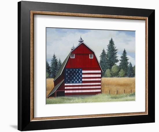 Americana Barn-Debbi Wetzel-Framed Giclee Print