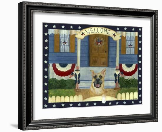 Americana Brinna-Tina Nichols-Framed Giclee Print