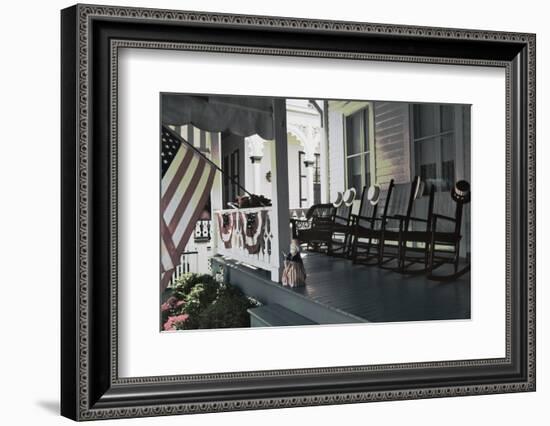 Americana, Cape May, New Jersey-George Oze-Framed Photographic Print
