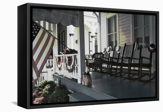 Americana, Cape May, New Jersey-George Oze-Framed Premier Image Canvas