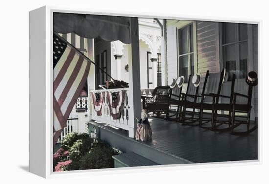 Americana, Cape May, New Jersey-George Oze-Framed Premier Image Canvas