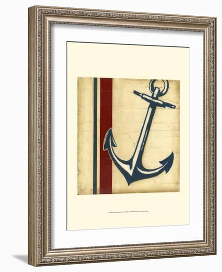 Americana Captain's Anchor-Ethan Harper-Framed Art Print