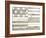 Americana Flag-Studio W-Framed Art Print