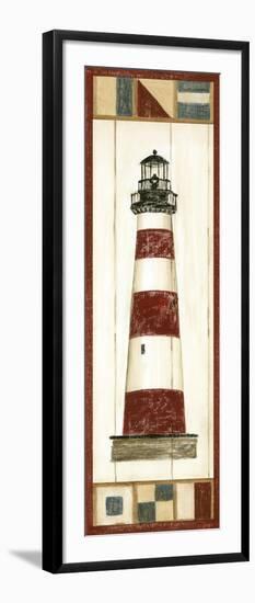 Americana Lighthouse I-Ethan Harper-Framed Art Print